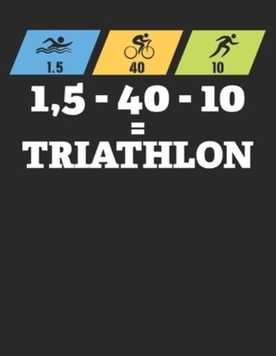Cover for Msed Notizbucher · Mein Triathlontagebuch (Paperback Book) (2019)