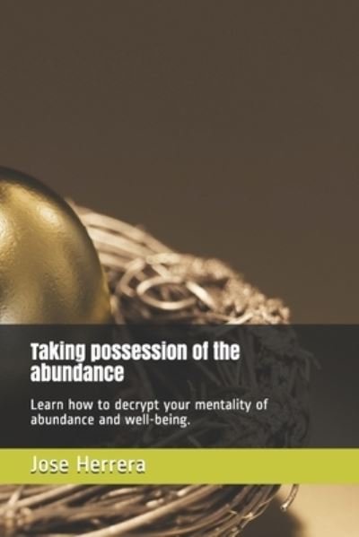 Cover for Jose Armando Herrera · Taking possession of the abundance (Paperback Book) (2019)