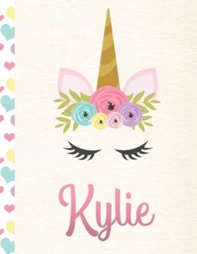 Cover for Unique Unicorn Handwriting · Kylie (Paperback Book) (2019)