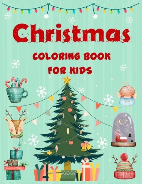 Cover for Blue Moon Press House · Christmas coloring book for kids. (Paperback Book) (2019)