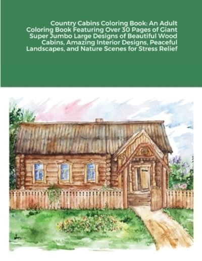 Cover for Beatrice Harrison · Country Cabins Coloring Book (Paperback Book) (2020)