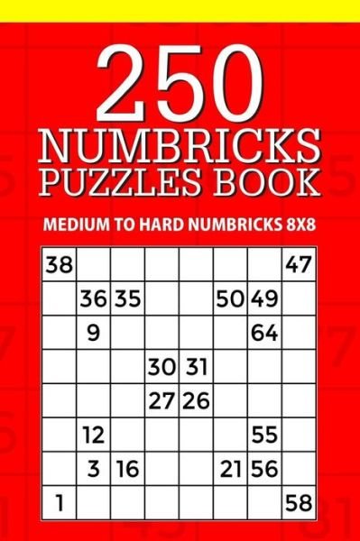 Cover for Mindful Puzzle Books · 250 Numbricks Puzzle Book (Paperback Book) (2018)