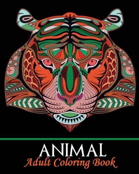 Cover for Ceci Gomes · Animal Adult Coloring Book (Paperback Book) (2018)