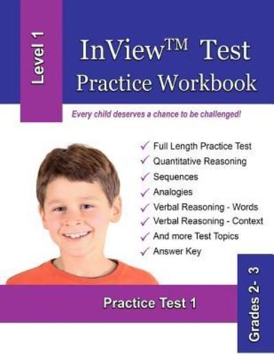 Cover for Gifted and Talented Test Editors · Inview (Tm) Test Practice Workbook (Paperback Book) (2018)