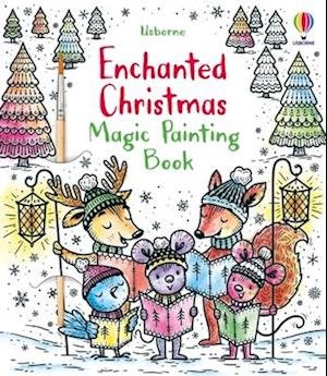 Cover for Fiona Watt · Enchanted Christmas Magic Painting Book (Book) (2024)