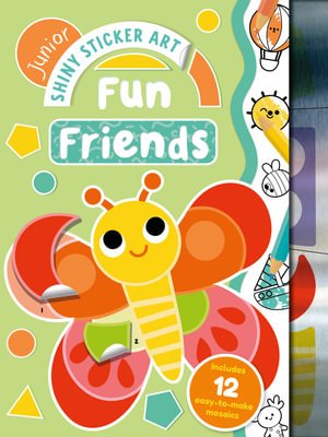 Cover for Igloo Books Ltd · Fun Friends - Mosaic Sticker by Numbers for Toddlers (Paperback Book) (2025)