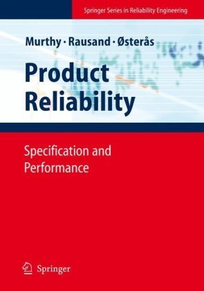 Cover for D. N. Prabhakar Murthy · Product Reliability: Specification and Performance - Springer Series in Reliability Engineering (Hardcover Book) [2008 edition] (2008)