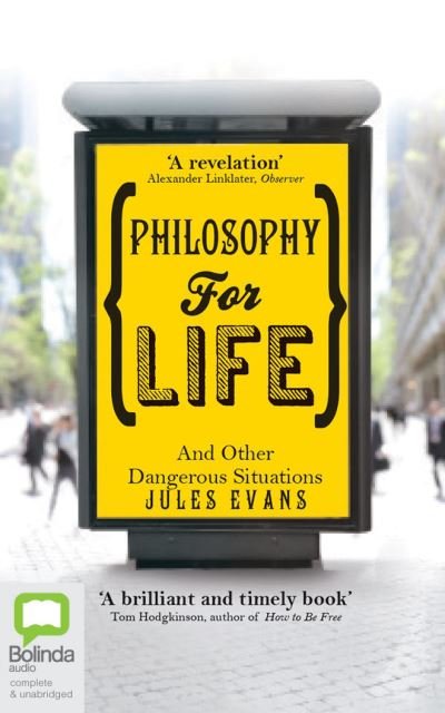 Cover for Jules Evans · Philosophy for Life (CD) (2020)