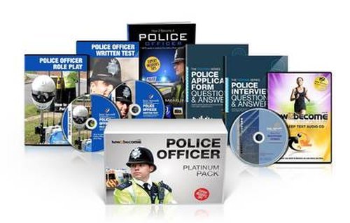 Cover for Richard McMunn · Police Officer Recruitment Platinum Package Box Set: How to Become a Police Officer Book, Police Officer Interview Questions and Answers, Application Form Guide, Written Tests DVD, Fitness Test CD - Career Kit (Book pack) (2014)