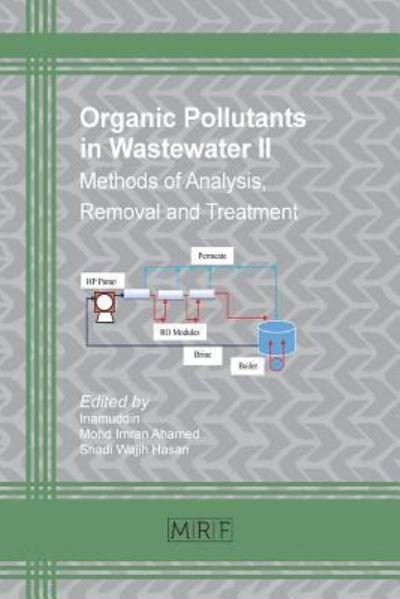 Cover for Organic Pollutants in Wastewater II Methods of Analysis, Removal and Treatment (Paperback Book) (2018)