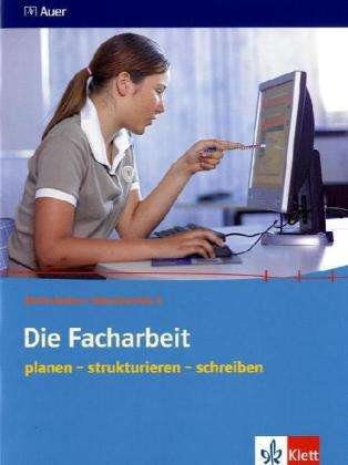 Cover for Nicole Sacher · Die Facharbeit. Planen - Strukturieren - (Book)