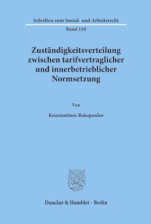 Cover for Bakopoulos · Zuständigkeitsverteilung zwi (Book) (1991)