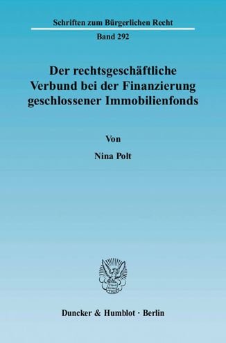 Cover for Polt · Der rechtsgeschäftliche Verbund be (Book) (2004)