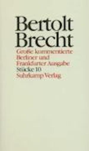 Cover for Brecht · Werke. Große kommentierte Ber.10 (Book)