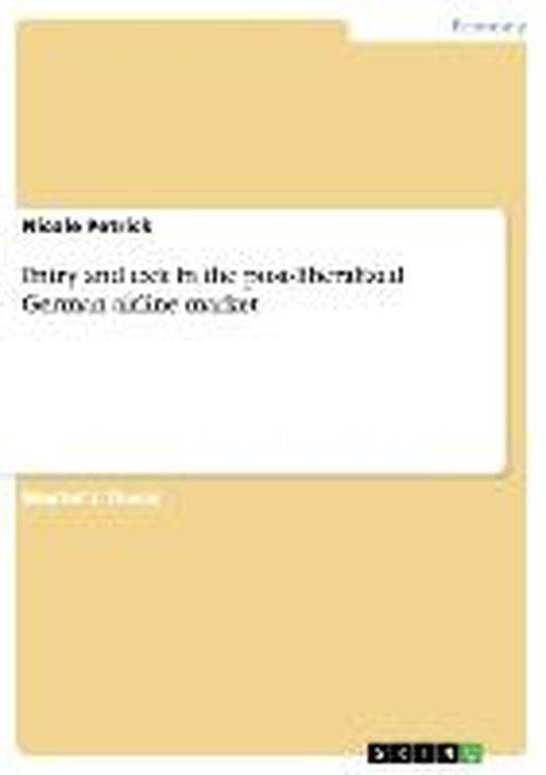 Cover for Nicole Petrick · Entry and exit in the post-liberalized German airline market (Paperback Book) (2007)