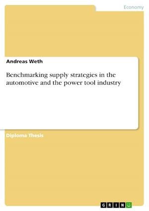 Cover for Andreas Weth · Benchmarking supply strategies in the automotive and the power tool industry (Paperback Book) (2008)