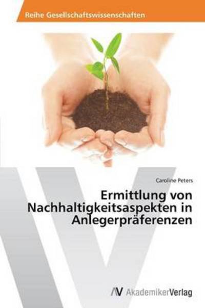 Cover for Peters · Ermittlung von Nachhaltigkeitsas (Book) [German edition] (2012)