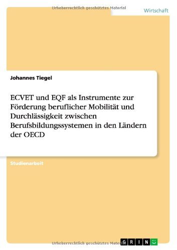 Cover for Tiegel · ECVET und EQF als Instrumente zu (Book) [German edition] (2013)