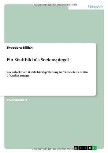 Cover for Billich · Ein Stadtbild als Seelenspiegel (Book) [German edition] (2010)