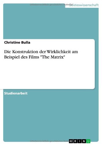 Cover for Bulla · Die Konstruktion der Wirklichkeit (Book) [German edition] (2013)