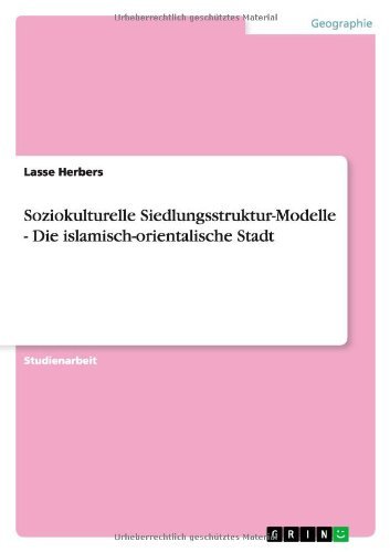 Cover for Herbers · Soziokulturelle Siedlungsstrukt (Book) [German edition] (2013)
