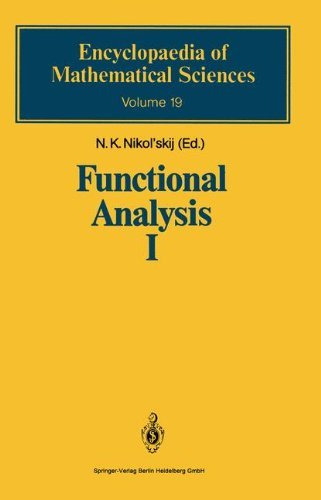 Cover for Yu.I. Lyubich · Functional Analysis I: Linear Functional Analysis - Encyclopaedia of Mathematical Sciences (Paperback Book) [Softcover reprint of hardcover 1st ed. 1992 edition] (2010)