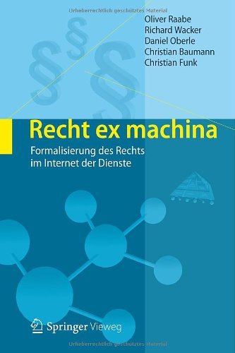 Cover for Oliver Raabe · Recht Ex Machina (Hardcover Book) [2012 edition] (2012)