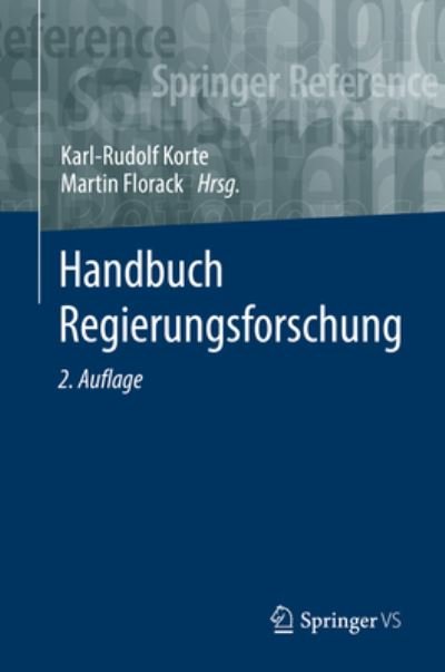Cover for Korte · Handbuch Regierungsforschung (Hardcover Book) [2. Aufl. 2022 edition] (2022)