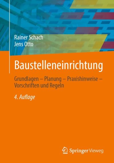 Baustelleneinrichtung -  - 图书 -  - 9783658368708 - 2022年3月25日