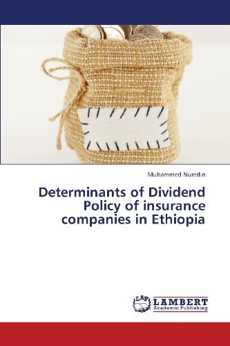 Cover for Muhammed Nuredin · Determinants of Dividend Policy of Insurance Companies in Ethiopia (Paperback Book) (2013)