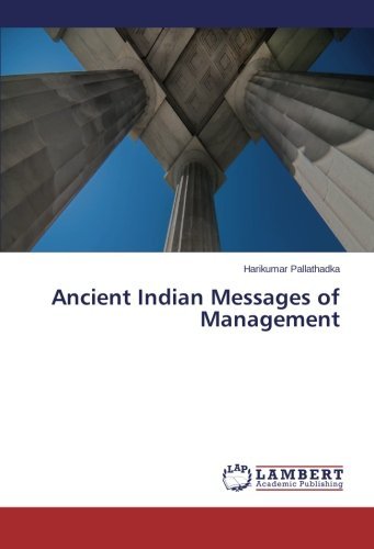 Cover for Harikumar Pallathadka · Ancient Indian Messages of Management (Paperback Book) (2013)