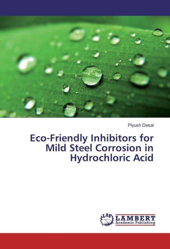 Cover for Desai · Eco-Friendly Inhibitors for Mild (Book)