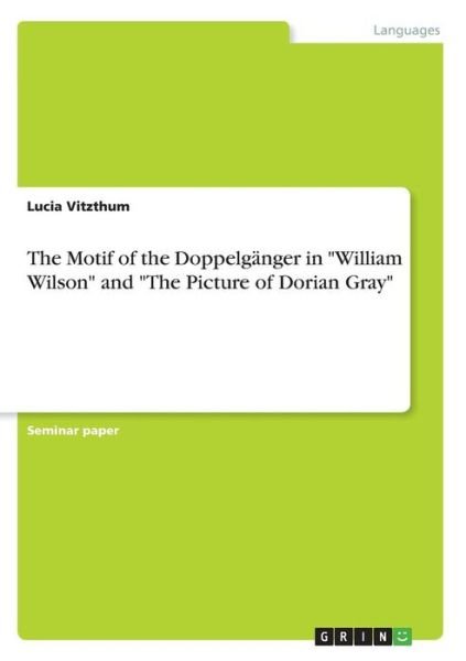 Cover for Vitzthum · The Motif of the Doppelgänger (Book)
