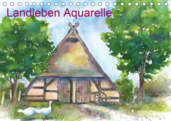 Cover for Krause · Landleben Aquarelle (Tischkalend (Book)