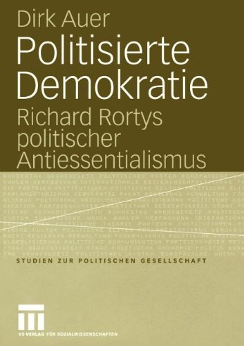 Cover for Dirk Auer · Politisierte Demokratie - Studien zur Politischen Gesellschaft (Paperback Book) [2004 edition] (2004)
