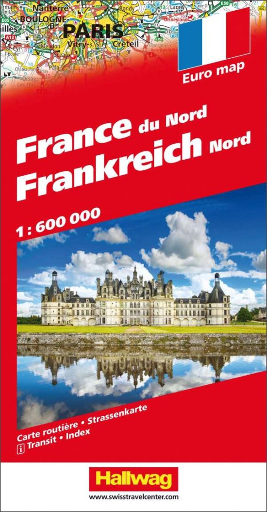 Frankreich Nord Strassenkarte -  - 图书 -  - 9783828309708 - 