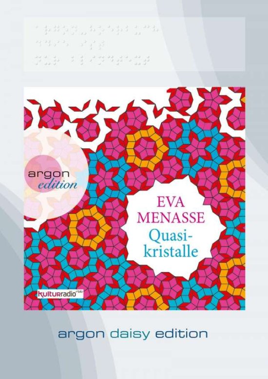 Cover for Menasse · Quasikristalle,DAISY Ed.MP3-CD (Book)