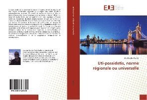 Cover for Kacher · Uti-possidetis, norme régionale (Book)