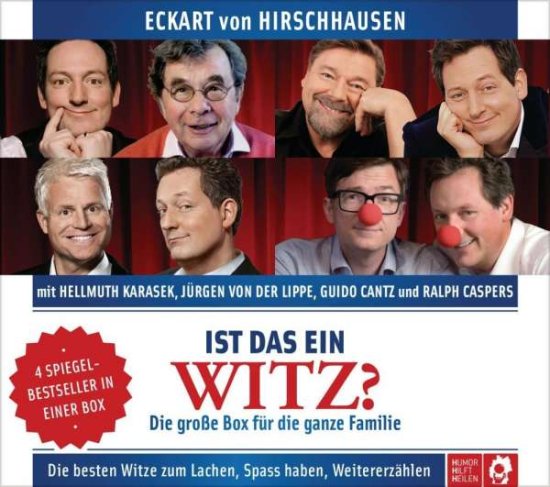 Cover for Dr.med.von Hirschhausen,eckart; Cantz,guido; C · Various - Ist Das Ein Witz? Die Gro (CD) [size S] (2019)