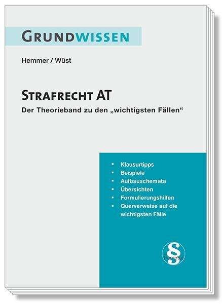 Cover for Hemmer · Grundwissen Strafrecht AT (Book)