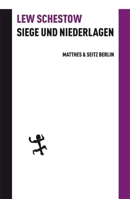 Cover for Schestow · Siege und Niederlagen (Book)