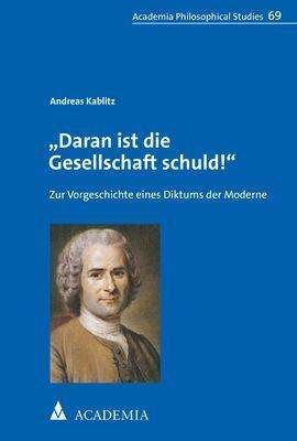 Cover for Kablitz · "Daran ist die Gesellschaft sch (Book) (2020)