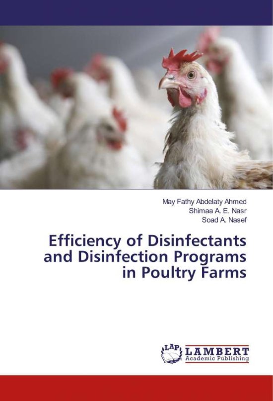 Cover for Ahmed · Efficiency of Disinfectants and D (Book)