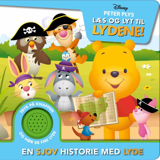 Cover for Disney · Peter Plys - Læs og lyt til lydene (Cardboard Book) [第1 版本] (2025)