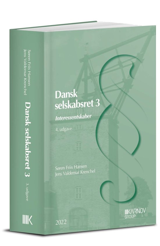 Cover for Søren Friis Hansen; Jens Valdemar Krenchel · Se Også 9788761937391: Dansk Selskabsret 3 (Sewn Spine Book) [第4 版本] (2022)