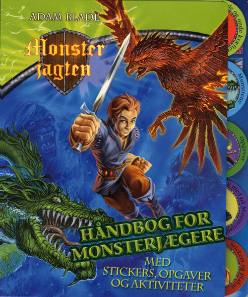 Cover for Adam Blade · Håndbog for Monsterjægere (Bound Book) [第1 版本] [Indbundet] (2011)