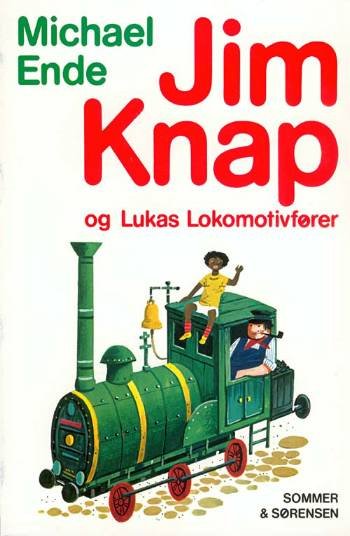 Cover for Michael Ende · Jim Knap og Lukas Lokomotivfører (Sewn Spine Book) [第1 版本] (1996)