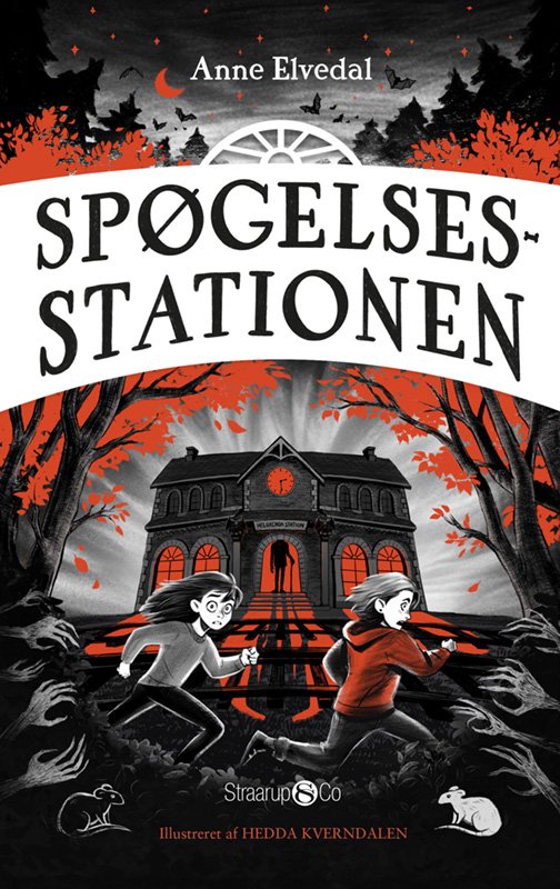 Cover for Anne Elvedal · Spøgelsesstationen: Spøgelsesstationen (Hardcover Book) [第1 版本] (2025)