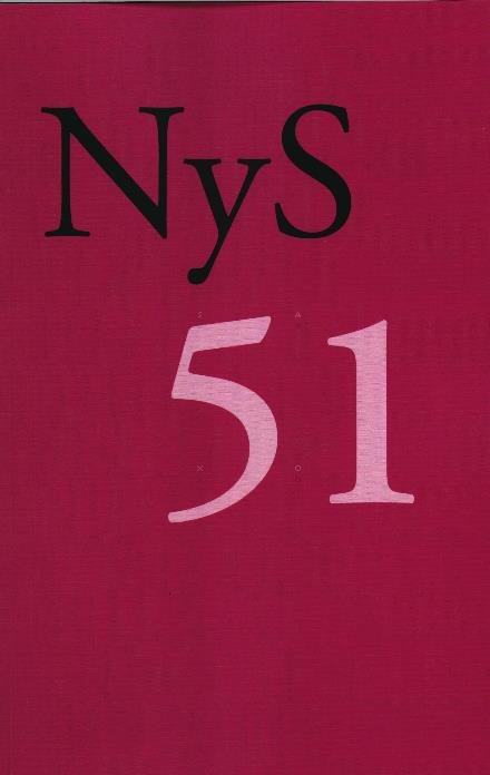 Cover for NyS. Nydanske Sprogstudier: NyS 51 (Sewn Spine Book) [第1 版本] (2016)