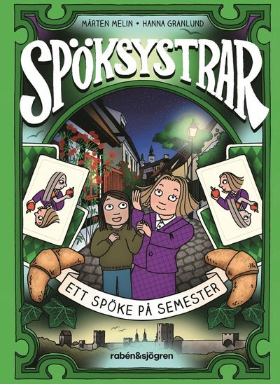 Cover for Mårten Melin · Ett spöke på semester (ePUB) (2024)